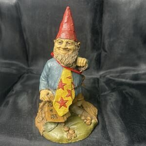 Tom Clark Gnome "Dad With Love" 1995 Cairn Studio Item #5283 Retired Vintage